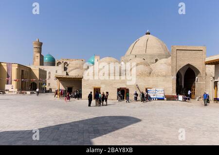 Taqi Zargaron im Stadtzentrum, Markt, Basar, Buchara, Buchara, Usbekistan, Zentralasien, Asien Stockfoto