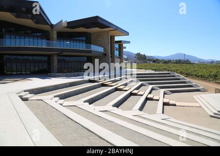 El Museo de la Vid y el Vino (das Vine- und Weinmuseum) Stockfoto