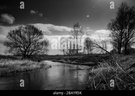 Fluß großes Ouse Stockfoto