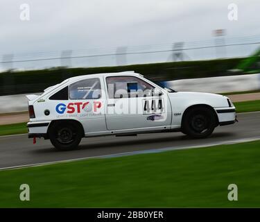 John Hammersley, Adam Brown, Vauxhall Astra GTE 16V, Tin Tops, Classic Sports Car Club, CSCC, Late Summer Race Meeting, Donington Park, Sunday, 4th SE Stockfoto