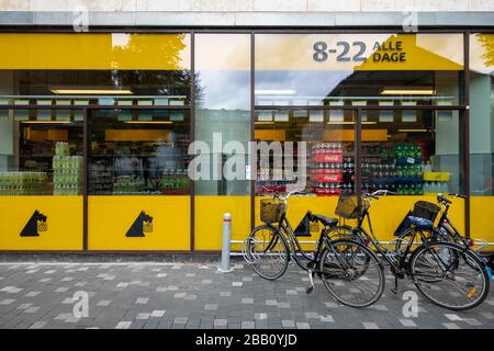 Netto Supermarkt in Kopenhagen, Dänemark, Europa Stockfoto