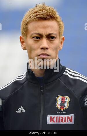 Keisuke Honda, Japan. Stockfoto