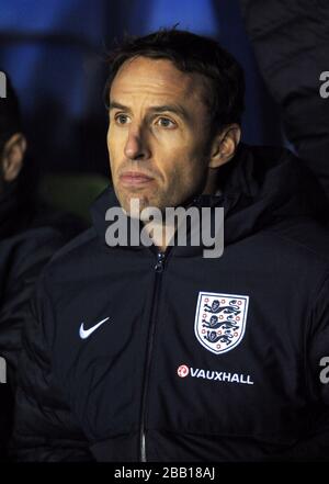 Gareth Southgate, England unter 21 Managern Stockfoto