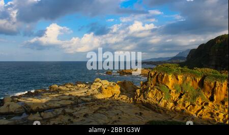 Insel Heping Taiwan schöne Landschaft Stockfoto