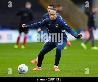 Jodi Jones von Coventry City während des Spiels der Sky Bet League One im St Andrew's Billion Trophy-Stadion Stockfoto