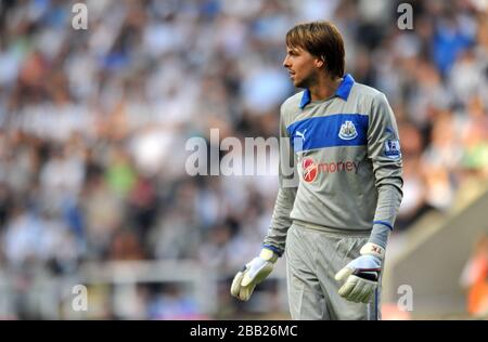 Tim Krul, Torhüter von Newcastle United Stockfoto