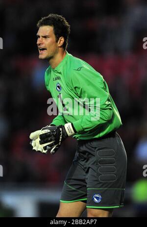 Asmir Begovic, Torhüter in Bosnien-Herzegowina Stockfoto