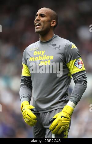 Derby County Torhüter Lee Grant Stockfoto