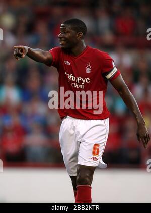 Guy Moussi von Nottingham Forest Stockfoto