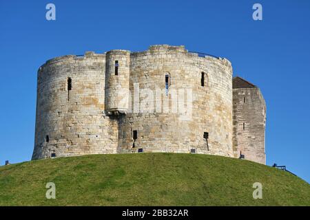 Cliffords Turm York Yorkshire England Stockfoto