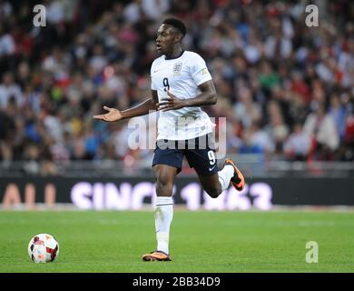 Englands Danny Welbeck im Einsatz gegen Moldawien. Stockfoto