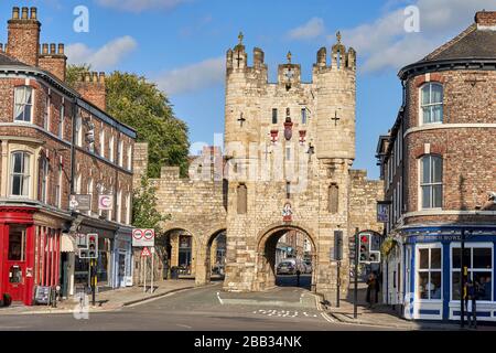 Micklegate Bar, York, Yorkshire, England Stockfoto