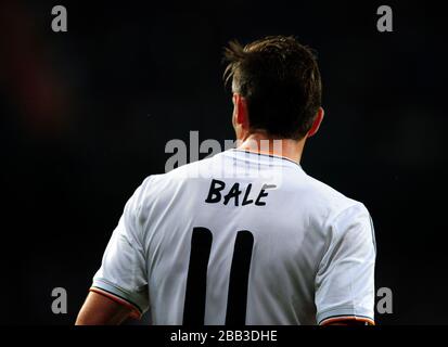 Gareth Bale von Real Madrid während des La-Liga-Spiels in Santiago Bernabeu, Madrid, Spanien. Stockfoto