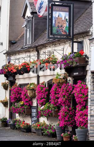 Das Old Castle Inn Bridgnorth Shropshire West Midlands England Stockfoto