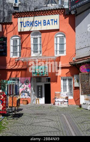 Istanbul, Sultanahmet, Divanyolu, Sultanahmet Hamam Stockfoto