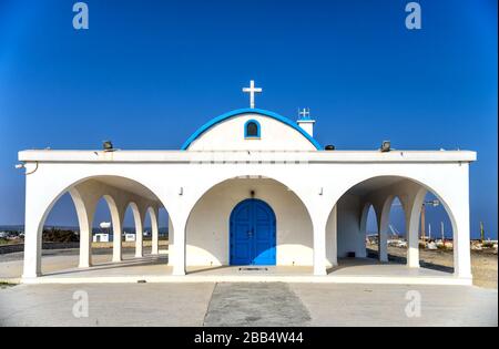 St. Thekla (Agia Thekla) Kirche in Agia Napa, Zypern Stockfoto