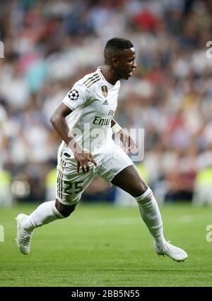 José Vinicius Junior von Real Madrid Stockfoto