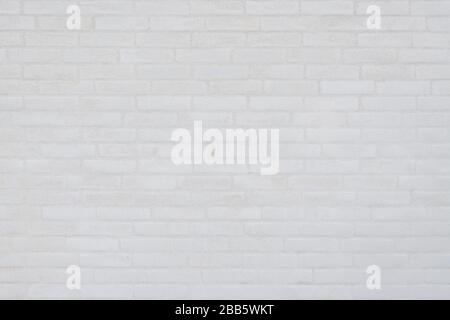 Weiße brickwall Stockfoto