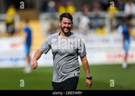 Der Trainer des ersten Teams von Coventry City Jason Farndon Stockfoto