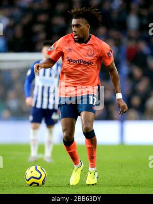 Evertons Alex Iwobi in Aktion Stockfoto