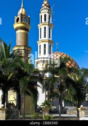 dh Masjid Raya al Fatah AMBON MALUKU INDONESIA Grand Moschee Minarett indonesische Architektur Gebetshäuser islamische Minarette islam muslim Gebäude Stockfoto