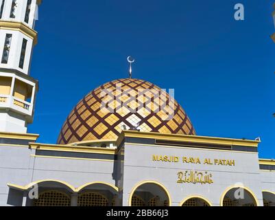 dh Masjid Raya al Fatah AMBON MALUKU INDONESIEN Kuppel große Moschee Kuppel Kuppeln Dach muslimischen Gebäude islamische Religion Stockfoto