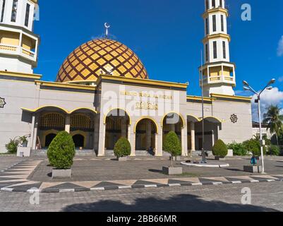 dh Masjid Raya al Fatah Asien AMBON MALUKU INDONESIEN Domed Grand Moschee Kuppel indonesische Architektur Kuppeln Dach islamischen muslimischen Gebäude Stockfoto