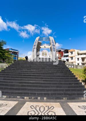 dh Weltfrieden Gong AMBON MALUKU INDONESIA perdamaisches Dunia Denkmal Stockfoto