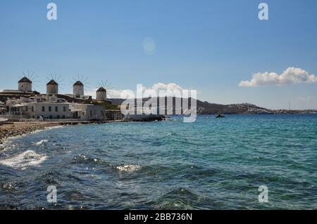 Mykonos Stockfoto