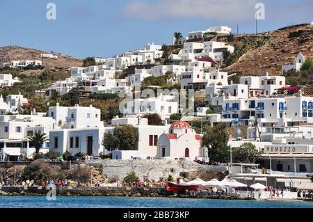 Mykonos Stockfoto