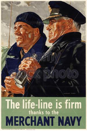 Britische Weltkrieg 2 Information der Öffentlichkeit Propaganda Poster Stockfoto