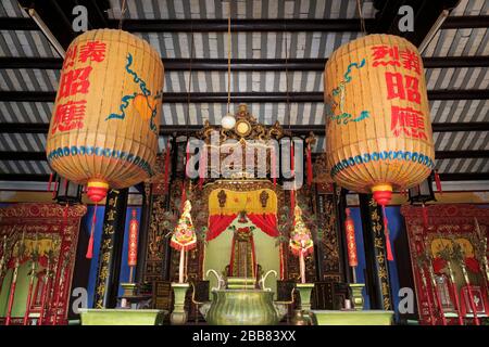 Hainan Congregation Assembly Hall, Old Town Hoi An, Dan Nang Region, Vietnam, Asien Stockfoto