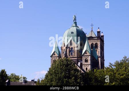 Sankt Quirinus Münster, Neuss, Nordrhein-Westfalen, Deutschland Stockfoto