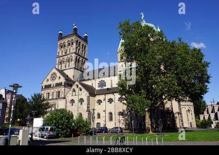 Sankt Quirinus Münster, Neuss, Nordrhein-Westfalen, Deutschland Stockfoto