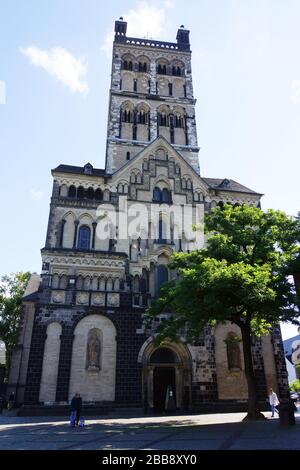 Sankt Quirinus Münster, Neuss, Nordrhein-Westfalen, Deutschland Stockfoto
