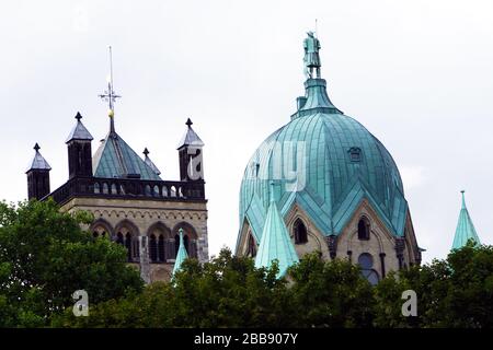 Sankt Quirinus Münster, Neuss, Nordrhein-Westfalen, Deutschland Stockfoto