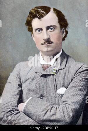 JOHN REDMOND (1856-1918) irischer nationalistischer Politiker um 1885 Stockfoto