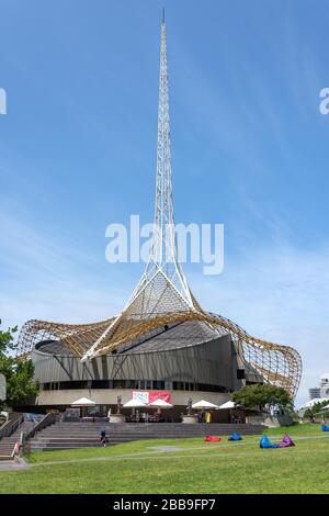 Arts Center Melbourne, St Kilda Road, Southbank, City Central, Melbourne, Victoria, Australien Stockfoto