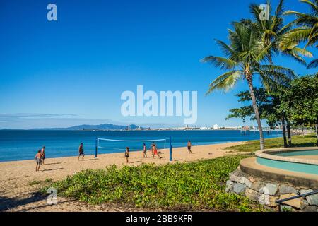 The Strand, Seaside Foreshore im Townsville Vorort North Ward, Queensland, Australien Stockfoto