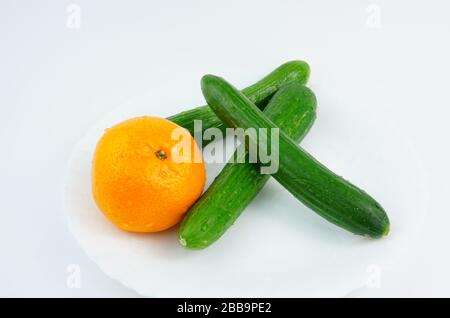 Immunitätsverstärker für Corona-Virus Obst und Gemüse Stockfoto