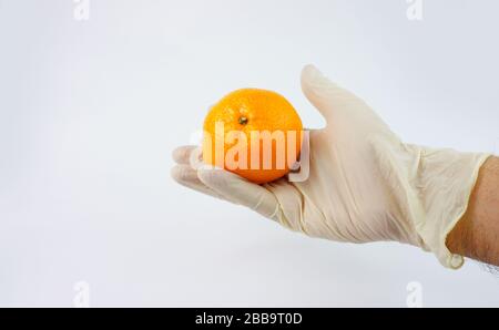 Immunitätsverstärker für Corona-Virus Obst und Gemüse Stockfoto