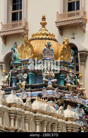 Sri Krishnan Indischer Tempel im arabischen Viertel, Singapur, asien Stockfoto