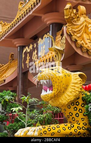 Sakya Muni Buddha Gaya Temple, Little India District, Singapur, Asien Stockfoto