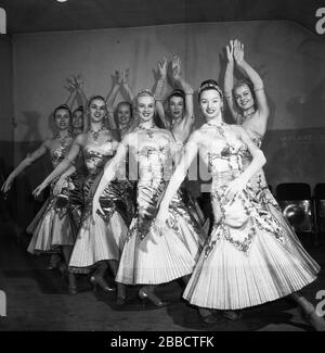 Die Blue Bell Girls, ca. 1970, Frankreich Stockfoto