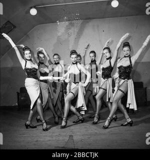 Die Blue Bell Girls, ca. 1970, Frankreich Stockfoto