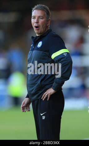 Peterborough Uniteds Manager Darren Ferguson Stockfoto