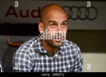 Pep Guardiola, Bayern-München-Manager Stockfoto