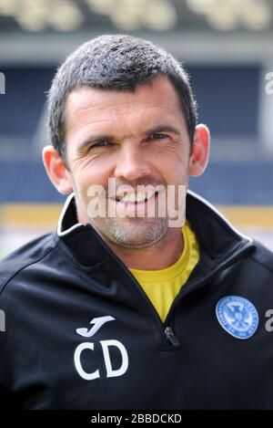 Callum Davidson, St Johnstone Manager Stockfoto