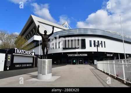 Bristol, Großbritannien. März 2020. Der britische Ashton Gate Football Club wird dem NHS während des Covid-19-Ausbruchs angeboten.Picture Credit Robert Timoney/Alamy/Live/News Stockfoto