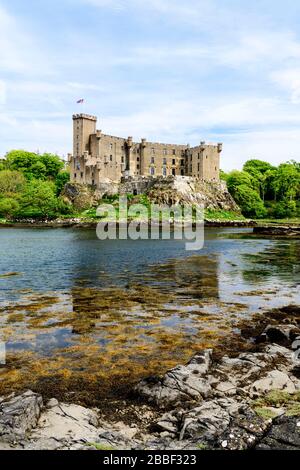 Dunvegan Castle auf der Isle of Skye in Schottland Stockfoto